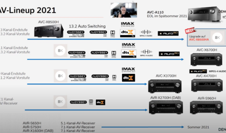 Videoanalyse zu Denon AVC-X8500HA und Marantz AV8805A Neuheiten 