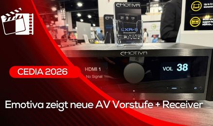 CEDIA 2026: Emotiva LXR-11 und LXP-16 im Hollywoodzuhause-Video