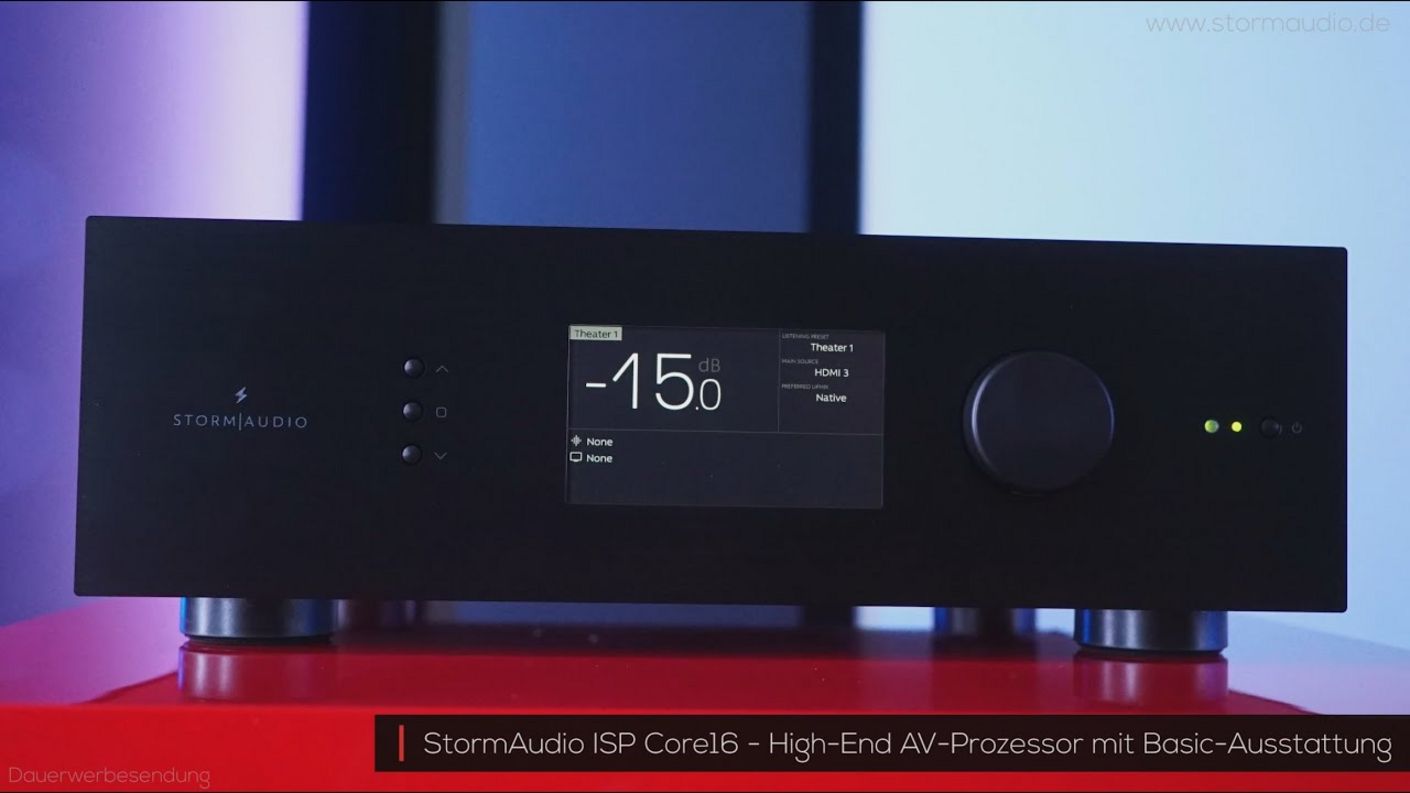 Stormaudio Core16 im Test - wie gut ist die neue High-End 3D Sound Heimkinovorstufe mit Atmos u Auro